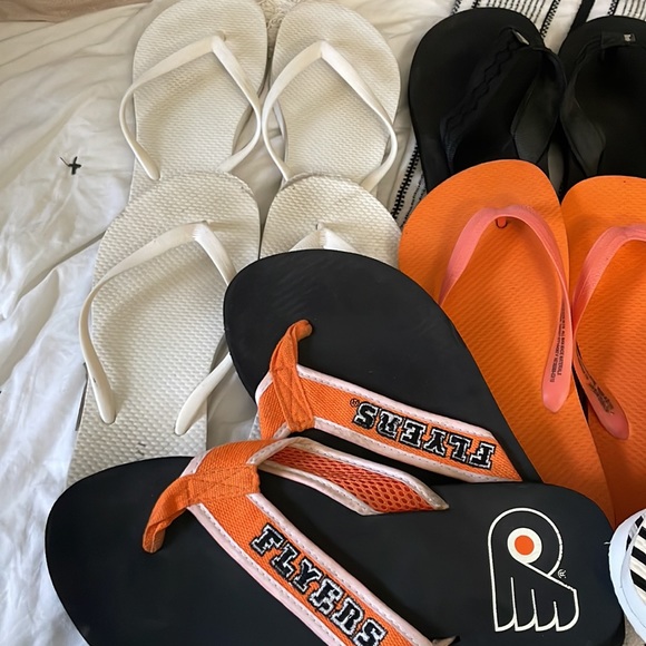 Lot of 8 flip flops - Picture 2 of 9
